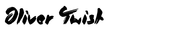Oliver Twist font preview